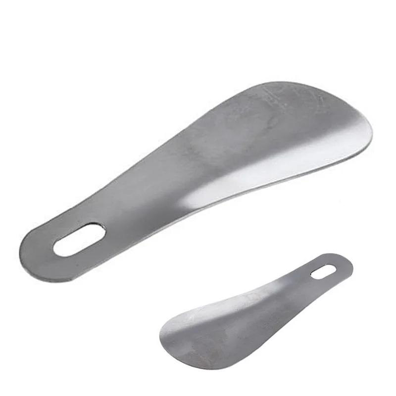 10cm 4" professional stainless steel metal shoe horn long shoeSpoon