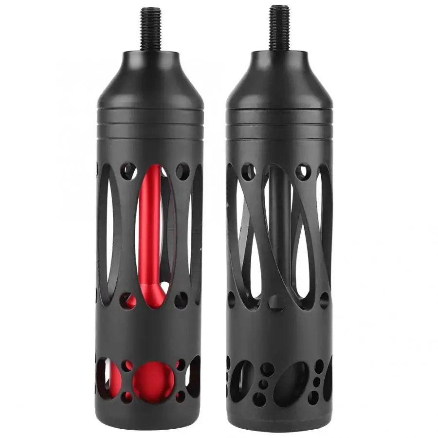 Stop Corde Anti-bruit Amortisseur De Corde Pour Arc à Poulies - Réduction Vibration Et Bruit - Noir Alliage Et Caoutchouc Stop Corde Silencieux