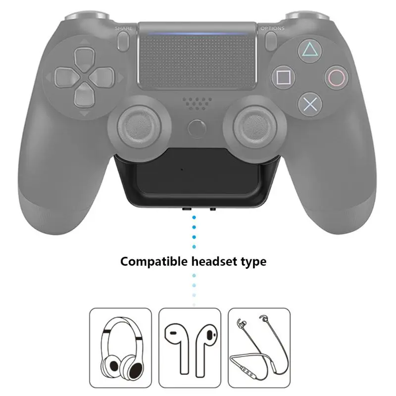Wireless Bluetooth 5 0 Aux 3 5mm Aptx Low Latency Transmitter Adapter For PS4 With Handsfree Fast Charging Adapter For Headphone