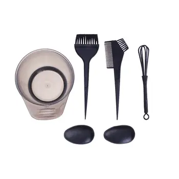 

Kit Five-piece Set Simple Hair Dyeing Set Salon Professional Hair ColoringBaked Oil Care Hair Dyeing Brush Ear Muffs