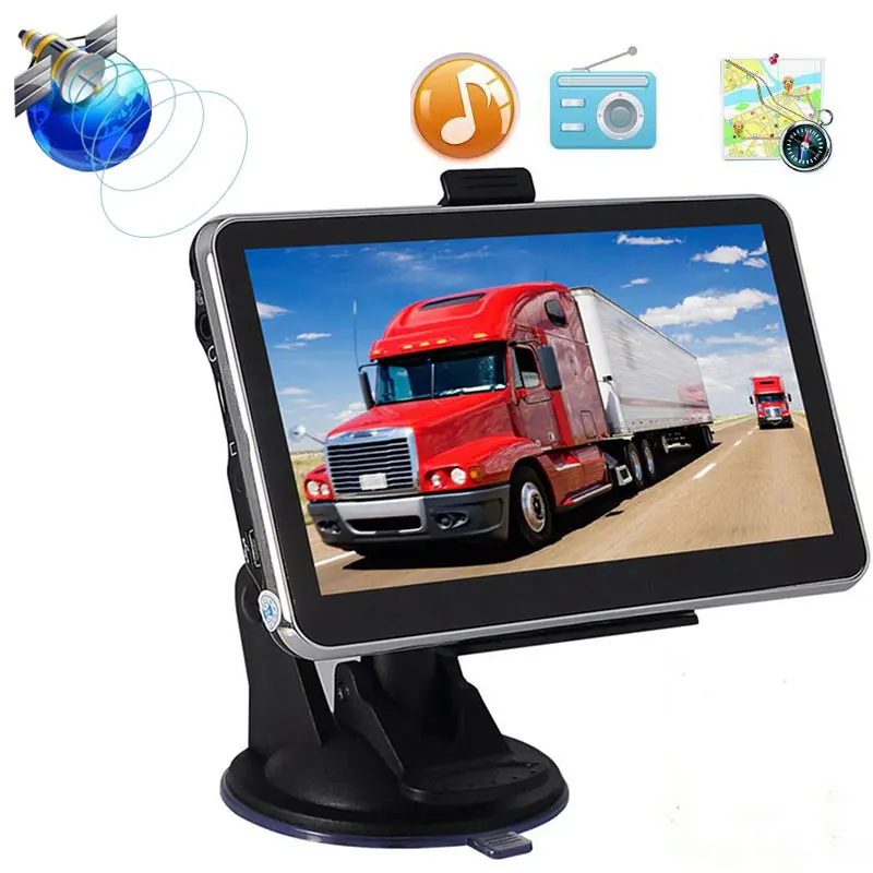 Vehemo 5 дюймов gps навигация автомобильный навигатор HD gps карта жизни для системы gps навигационная система