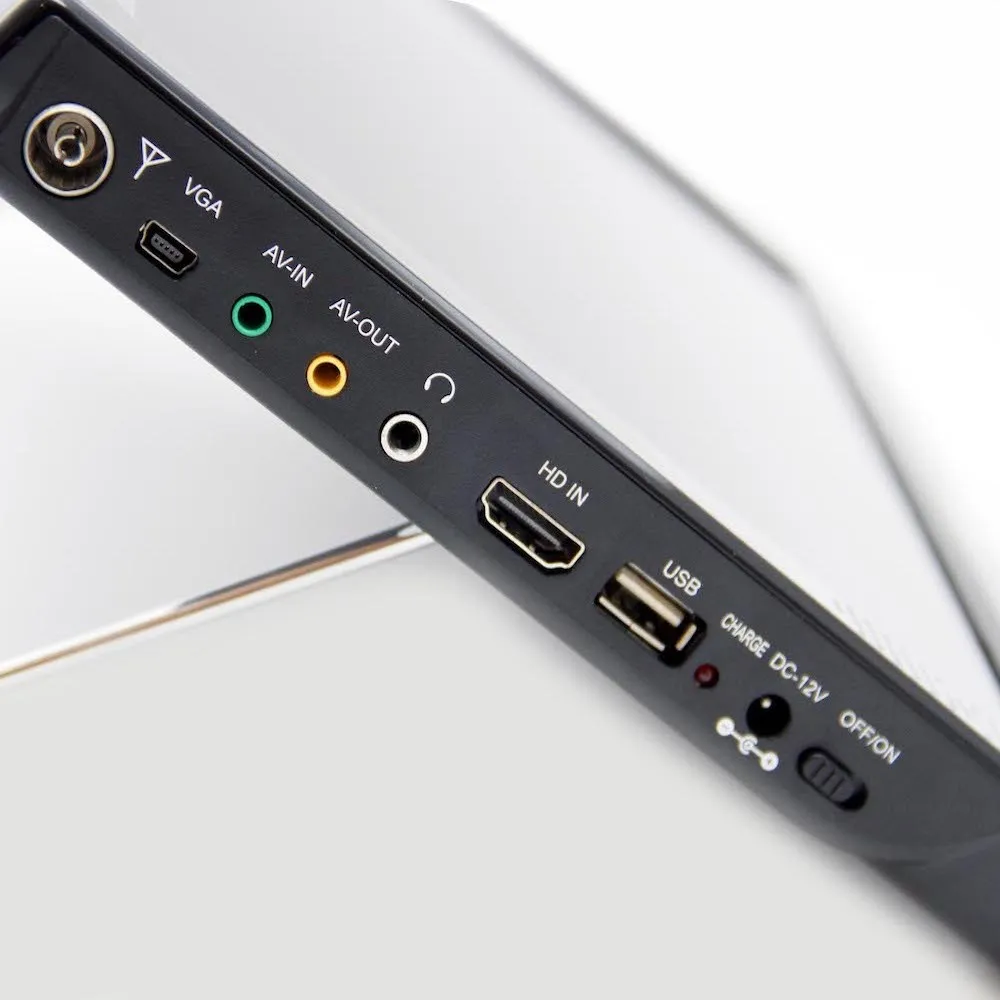 Автомобильный портативный телевизор с DVB-T2 12“ Eplutus EP-124T USB HDMI