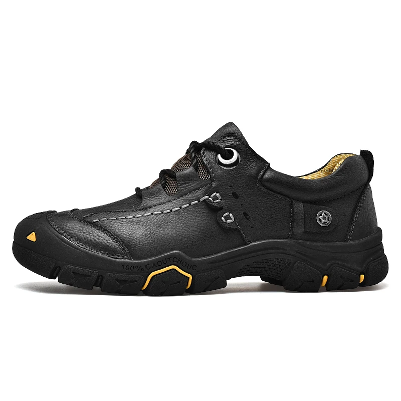 

2019 Men's Hiking Shoes Cushioning Mountain Climbing Anti-Slip Outdoor Comfortable Trekking Sneakers Plus size 45