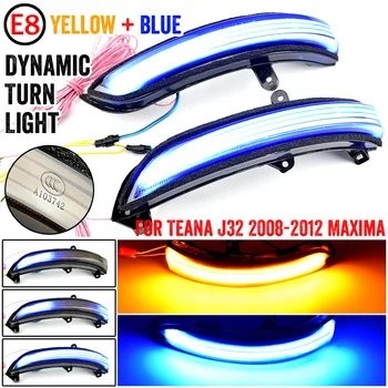 

2X For Nissan Teana J32 2008-2012 Maxima LED Dynamic Turn Signal Light Side Mirror Sequential Indicator Light