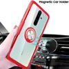 KEYSION Ring Case for Redmi Note 9S 9 Pro Max 8 Pro 7 K20 Clear Shockproof Phone Cover for Xiaomi Mi 10 9T Pro Note 10 Mi 9 Lite ► Photo 2/6