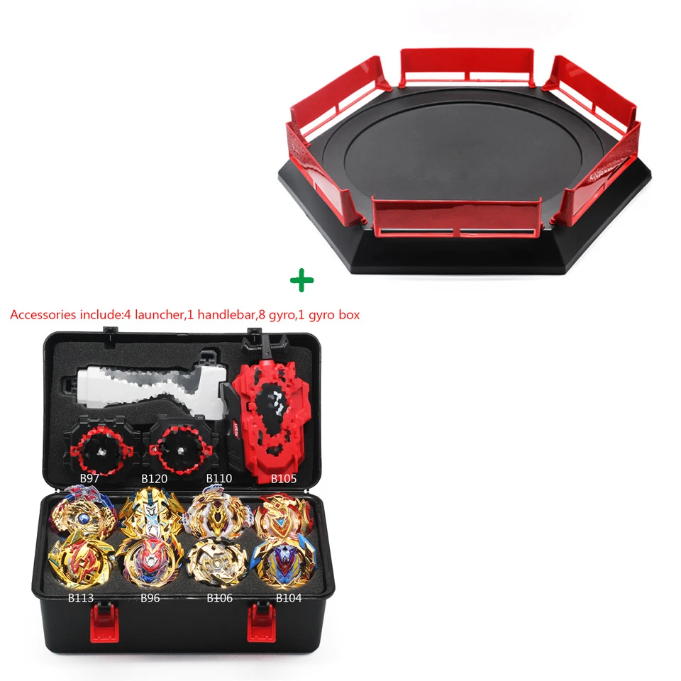 Горячие 18 стиль Топы Beyblades металлический набор коробка топ Burst Bey Blade средство для запуска Beyblade игрушки для детей мальчиков Рождественский подарок - Цвет: box arena 03