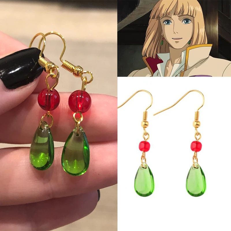 Miyazaki Hayao Anime Earring Moving 