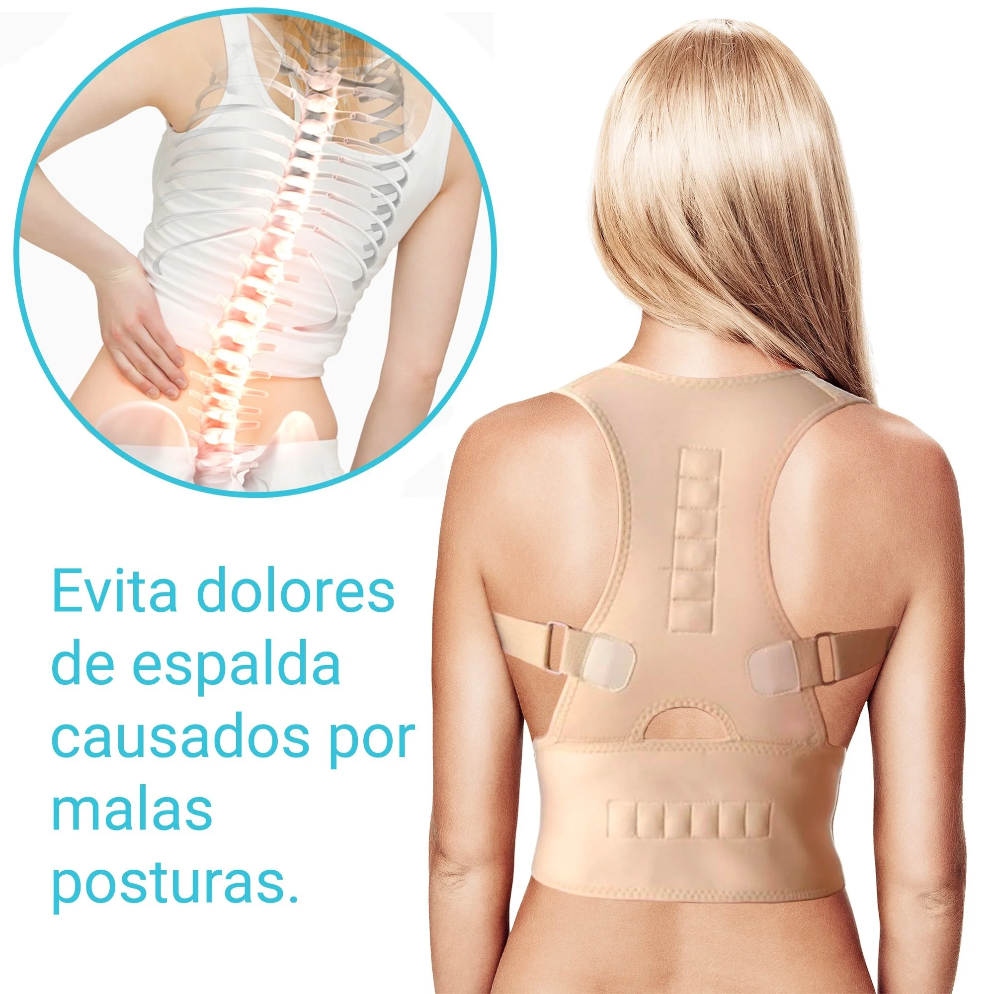 Espalda Recta Correctores Postural Faja, Corregir Postura