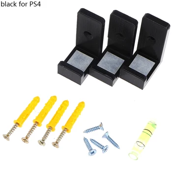 

Wall Bracket Wall Mount + Screw Set for playstation 4 ps4 slim pro Game Console