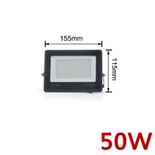  300W LED Floodlight 220V Outdoor Lighting IP67 High quality Tempered Glass Flood Light Garden Projector Light 200W 150W 100W 