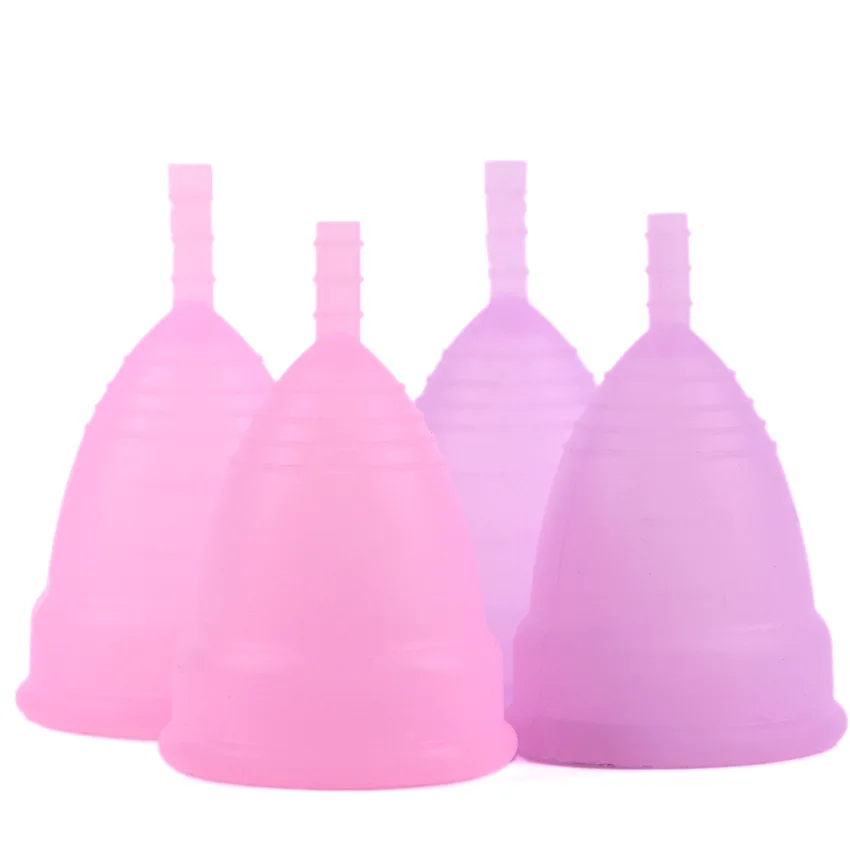 1pcs Excellent medical silicone menstrual cup Feminine Hygiene vagina menstrual collector Reusable Menstrual Health Care Cup