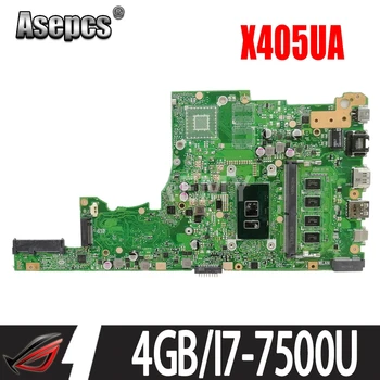 شراءAkemy لـ Asus X405U X405UN X405UR X405URR X405URP X405UQ X405UF اللوحة الرئيسية Laotop X405UA اللوحة الأم W / I7-7500U 4 جيجابايت من ذاكرة الوصول العشوائي