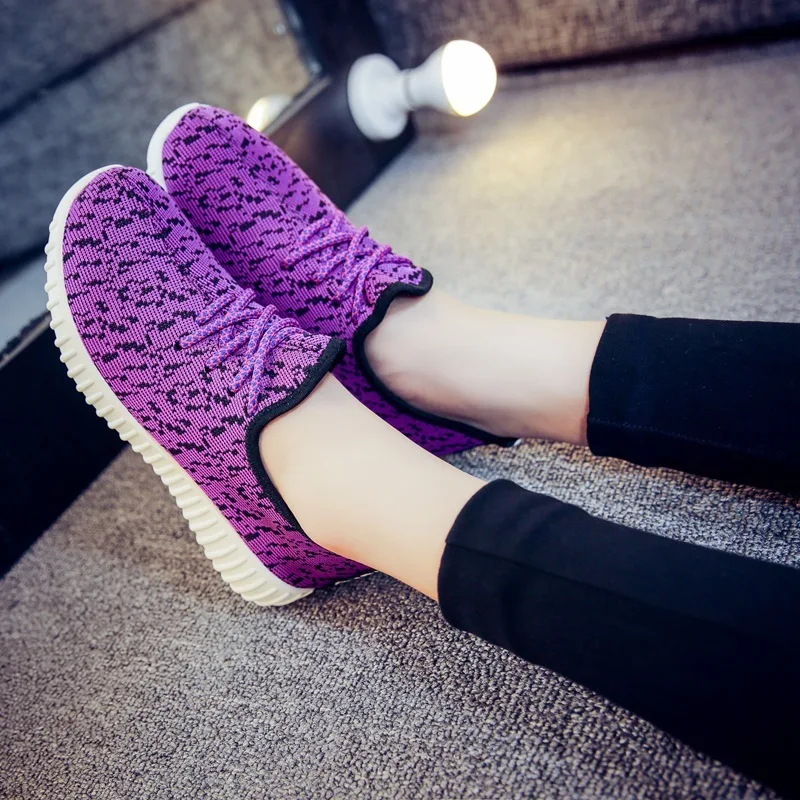 

Women Flat SPORT Shoes Girl Mesh