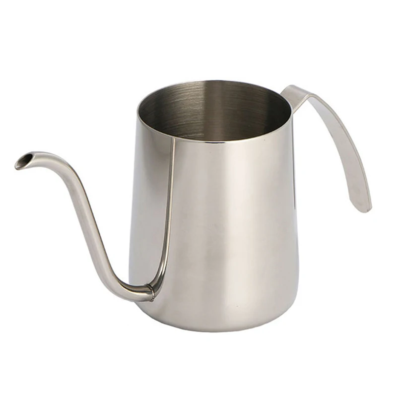 350ml Fine Long Mouth Hand Drip Coffee Pot Small stainless Steel Gooseneck Spout Kettle Drip Coffee Kettle Coffee Maker Tools (2)