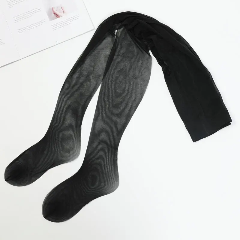 0D New Penis Pouch Sheath Underwear Fashion Mens Tights For Men 4 Colors Silk Stockings Sexy Men Pantyhose Velvet Stocking Tights Men Underwear