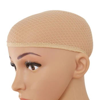Parrucche per capelli da donna cappellino per calze tessitura a rete a rete da donna parrucca elastica cappellini per tessitura parrucca cappellini e reti per capelli Reshowbeauty