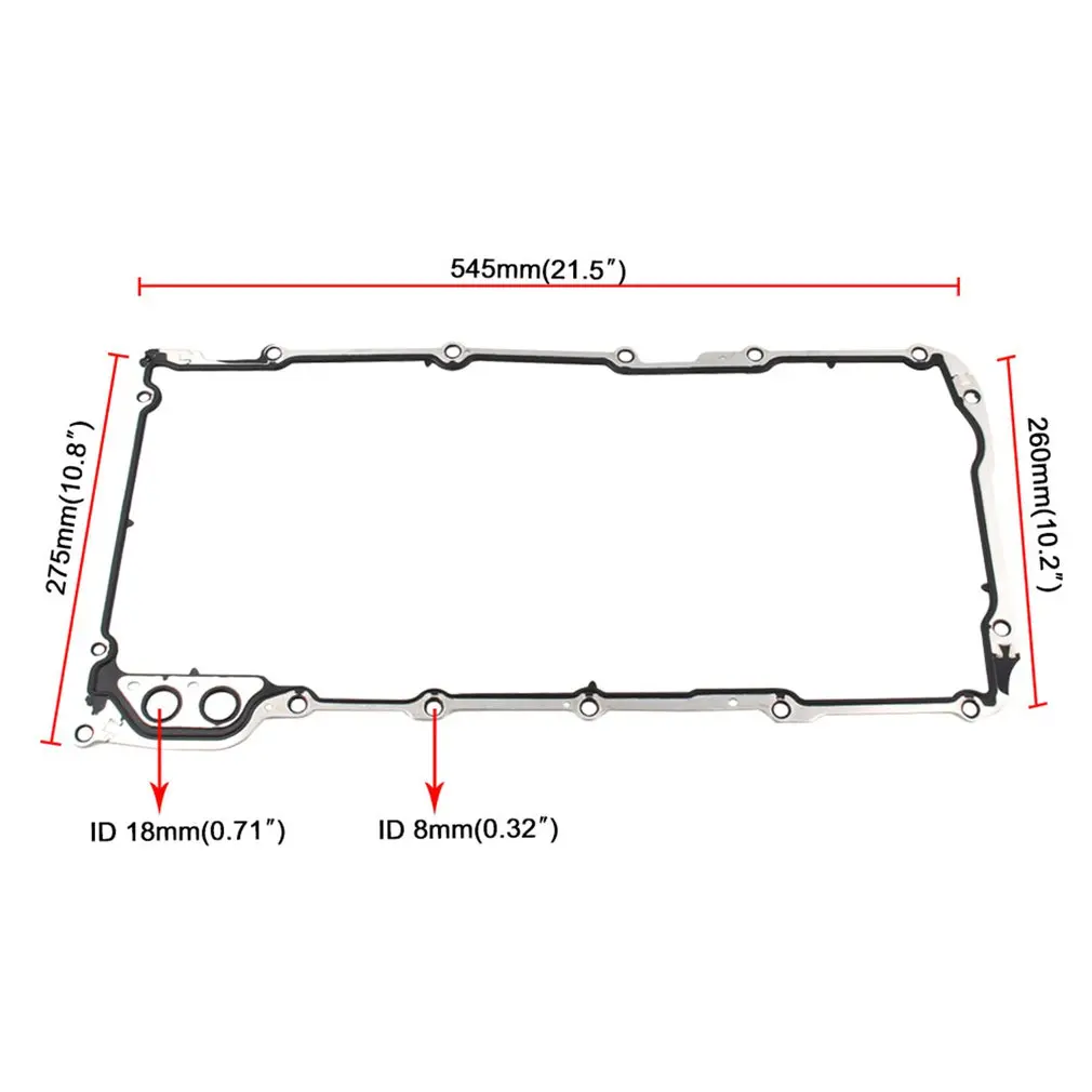 Automotive Engine Sump Gaskets Engine Cover Gaskets Oil Pan Gaskets For Chevrolet Automotive Supplies