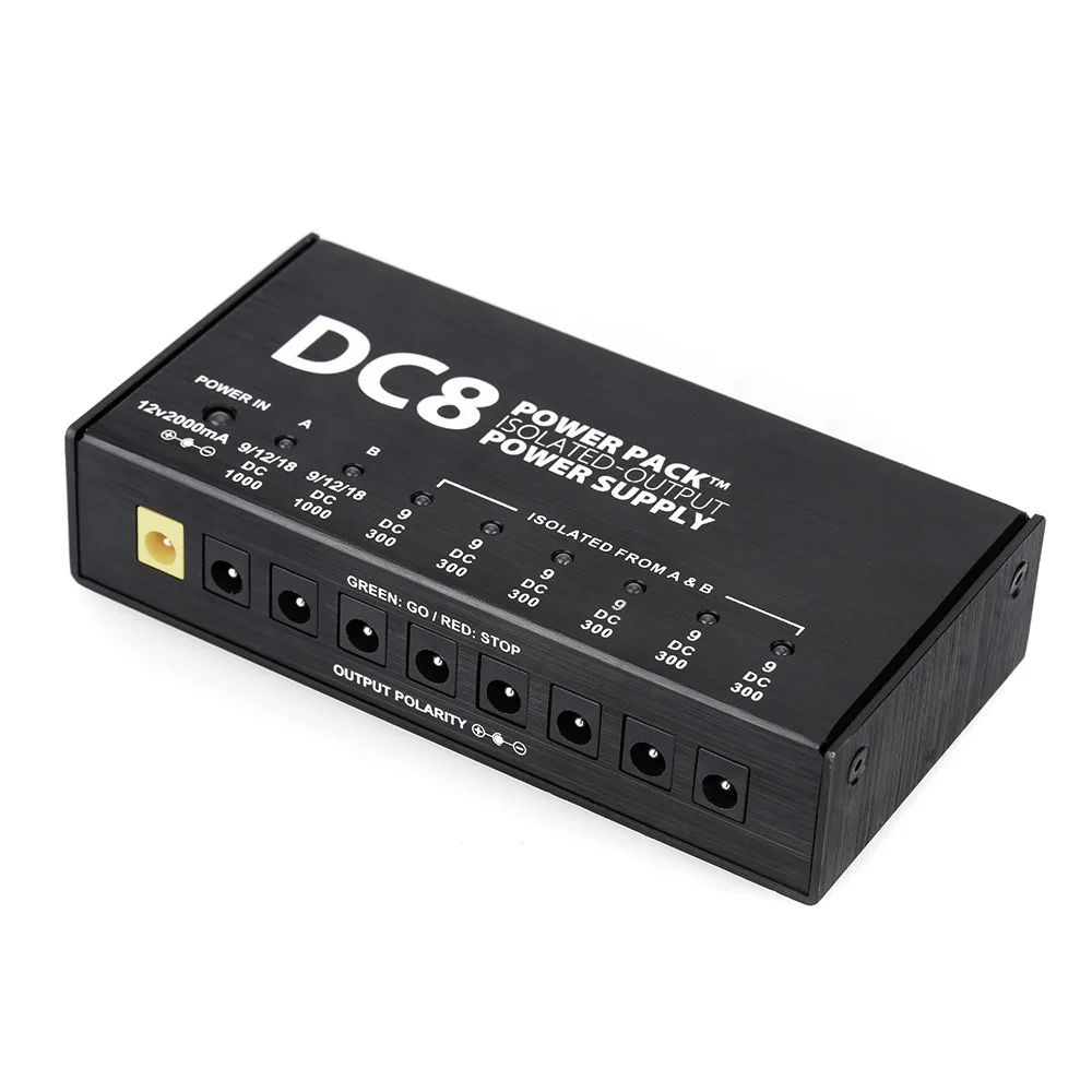 

Cross Border for vitoos Electric Guitar Stompbox Multi-Channel Desktop Power Supply High-Power Supply 8-Output