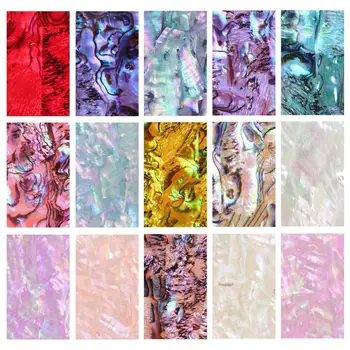 

10 Pcs/set New Nail Art Filler Natural Thin Shell Adhesive Sticker Applique Colorful Manicure Ornament 3D Shells Soft Stickers