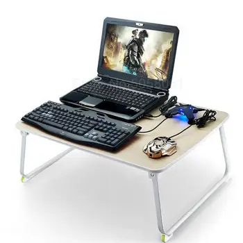 

A Laptop Desk Bed Couch Couch Rice On The Female College Students' Dormitory Learning To Write Simple Folding Mobile Contracted