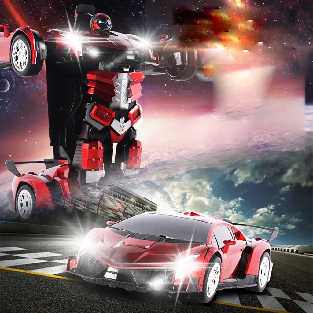

Gesture Sensing Electric Remote Control Car 1 Button Remote Control Deformable