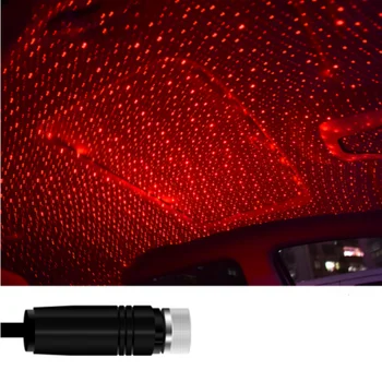 

LED Car Roof Star Night Light Projector USB Atmosphere Galaxy Lamp for Chrysler Sebring Voyager Crossfire PT Cruiser 300C