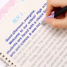 Aprender inglês composição reutilizável copybook para estudantes caligrafia aprender alfabeto prática escrita livros crianças libros