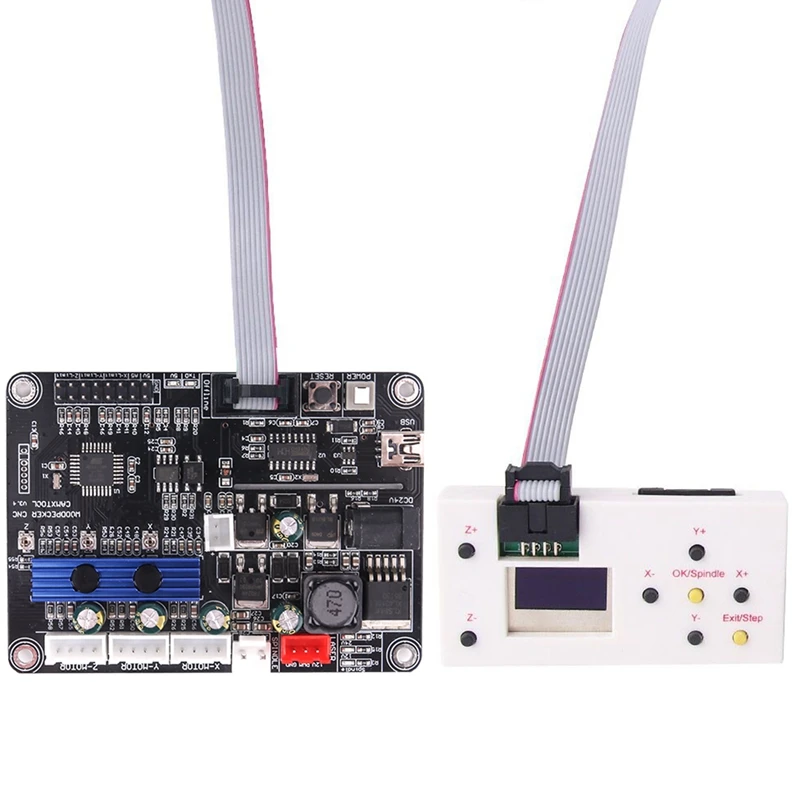 Горячая GRBL 1,1 USB порт ЧПУ гравировальный станок плата управления, 3 оси управления, гравировальный станок плата с автономным управлением ler V3.4