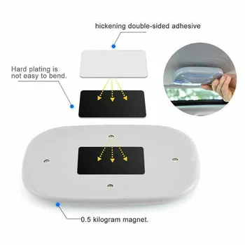 

Car Dome Roof Ceiling Interior Sucker Reading Light Trunk Lamp Blue LED Bulb Wide Compatibility