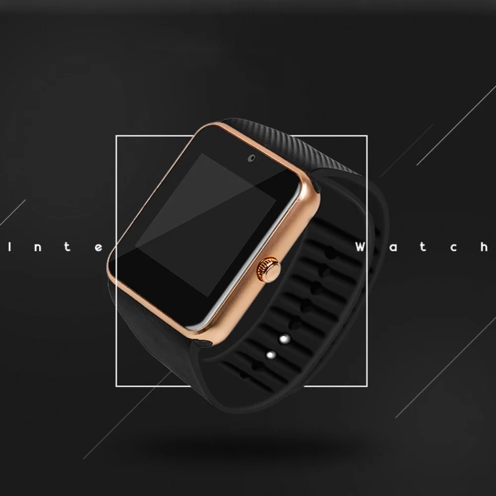 Умные часы GT08 с слотом для sim карты и камерой 2.0MP телефонов iPhone / Samsung Android