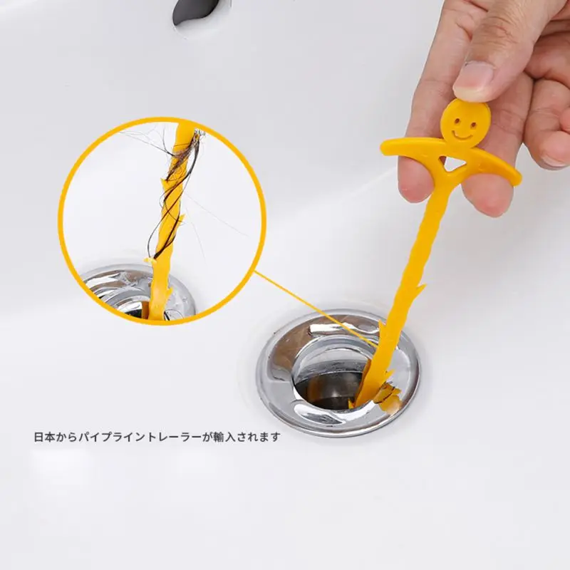 

Kitchen Pipe U-shaped Dredge Hook Sink Drain Cleaner Hair Catcher Hook Pipe Cleaning Tool For Sink Bathtub Toilet Spiral Pipe