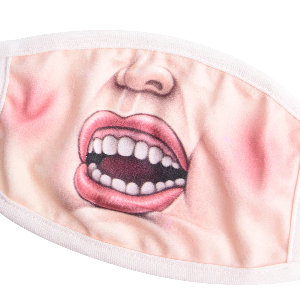1Pc Funny Black Anti-Dust Cute Bear Cotton Mouth Face Mask Respirator For Cycling Anime Cartoon Kpop Lucky Bear Women Men Muffle