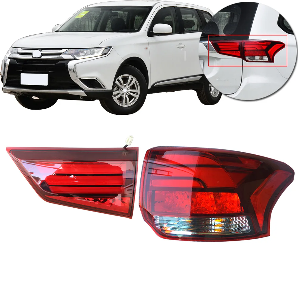 Kamshing для Mitsubishi Outlander 2016 2017 2018 задний стоп-сигнал светильник фонарь Taillamp