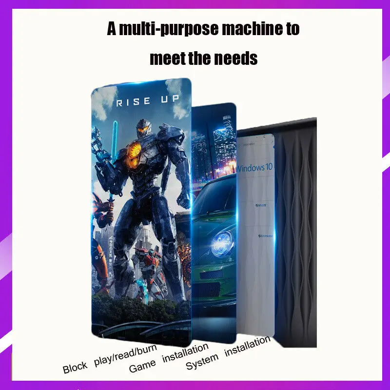 Для Mac 10 OS Window 7/8/XP/Linux Внешний привод USB 3,0 горелка BD-RE CD/DVD RW Writer Play 3D диск