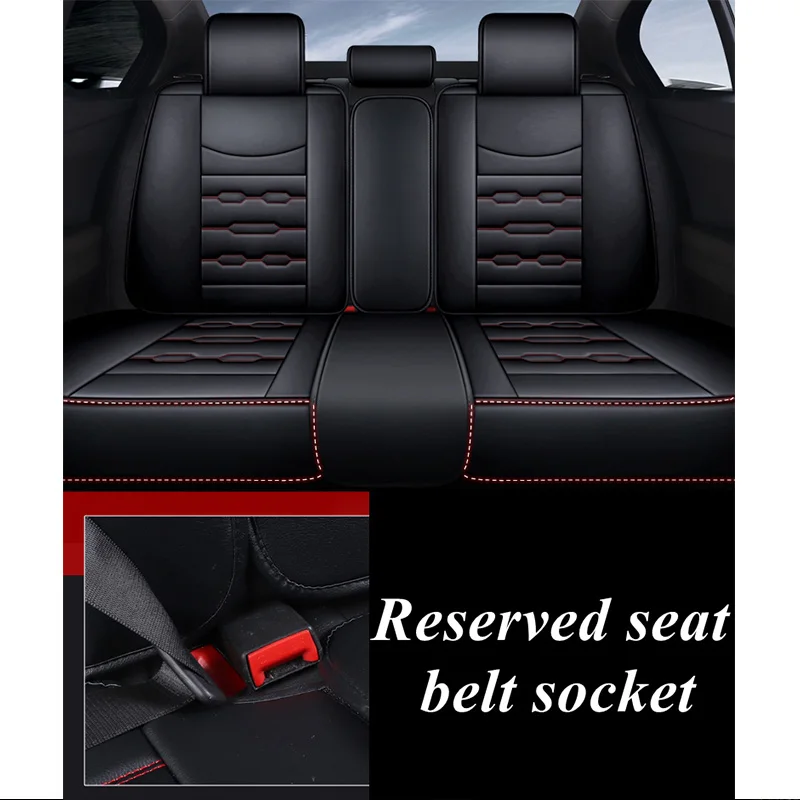 Front+Rear Car Seat Cover for Toyota RAV4 Avensis CHR Avensis Camry 4RUNNER Reiz Land Cruiser AVALON FORTUNER Car accessories