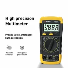 

Digital Multimeter Meter Amp Ohm Voltmeter Tester Professional AC DC Ammeter Voltage Indicator Measuring Instrument Electrician