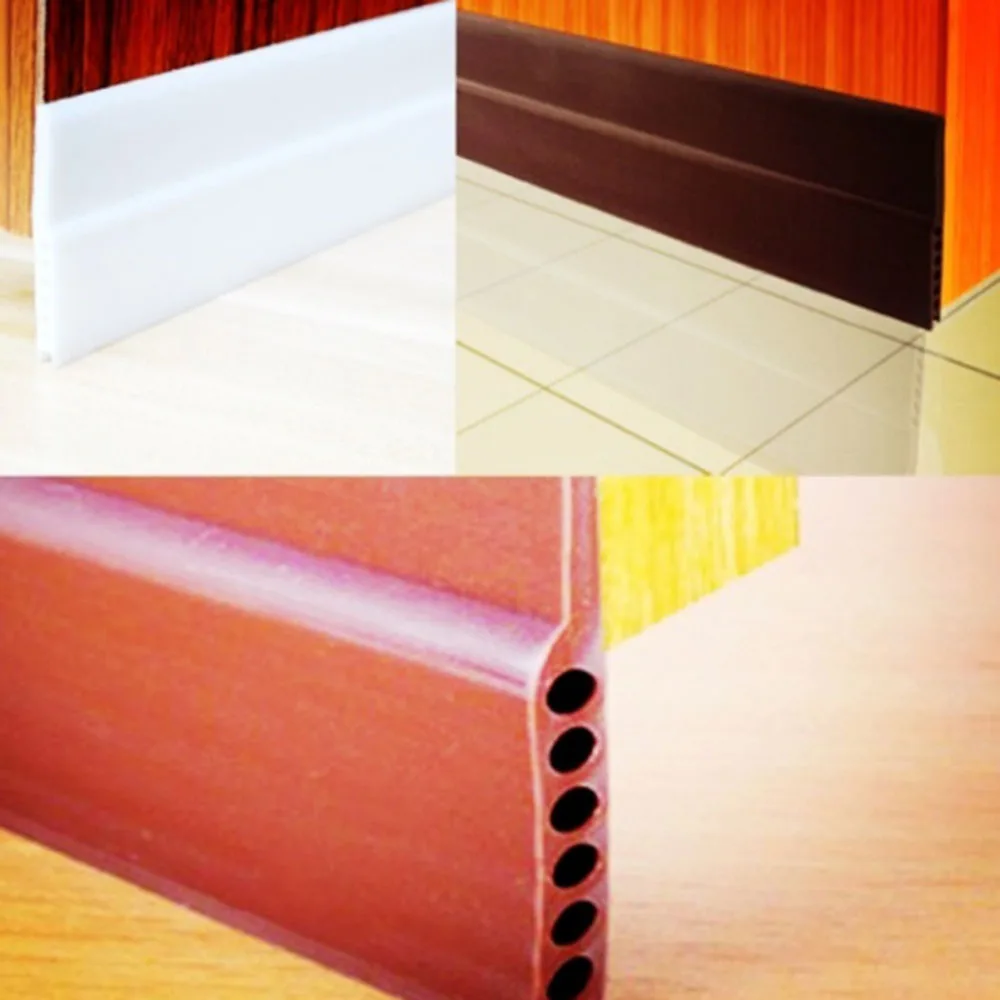 1*Door Seal Strip durable 45mm Door Bottom Window Sealing Strip Soundproof Dustproof Windproof Thick