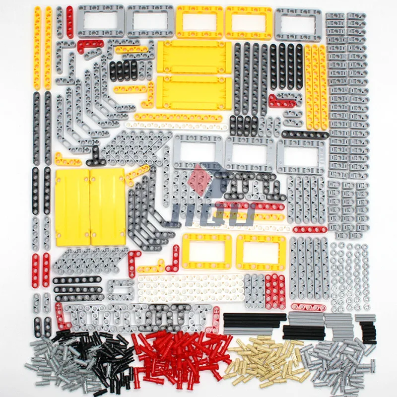 Кубики MOC аксессуары россыпью технический толстый подъемный рычаг набор 548 шт.