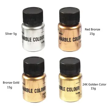 

15g Mirror Metal Texture Pearl Powder Epoxy Resin Colorant Glitter Marble Metallic Pigment Resin Dye Jewelry Making