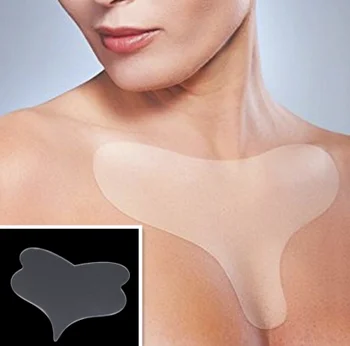 

Reusable Anti Wrinkle Chest Pad Silicone Transparent Removal Patch Face Skin Care Anti Aging Breast Lifting Chest Patch Flesh