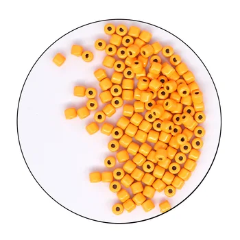 

JUWANG 10 pcs\lot Enamel Tile Beads Cylindrical Strand Beads For Bracelets Necklaces Making Fashion DIY Jewelry Accessories