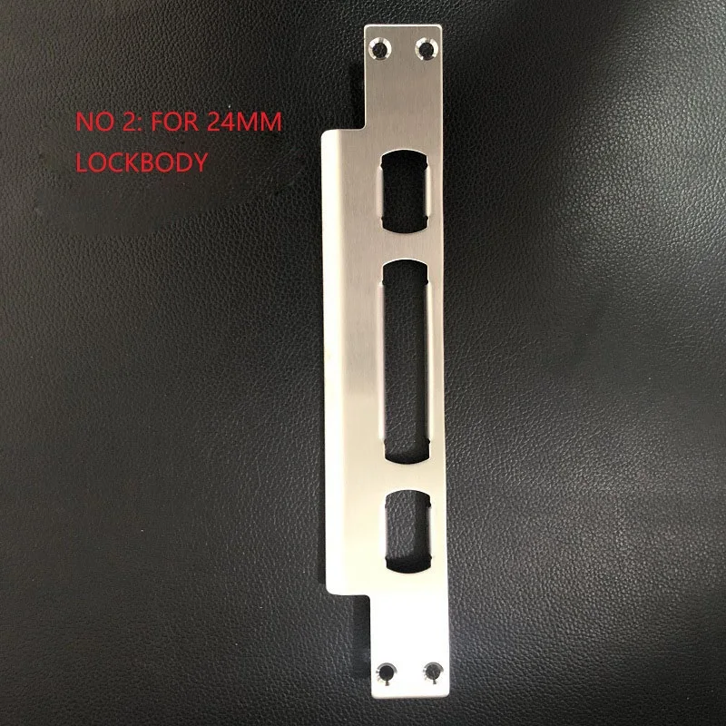 Stainless steel Door frame Edge buckle door lock guide pannel for lock body szie 24mm 30mm Anti-theft door body accessor
