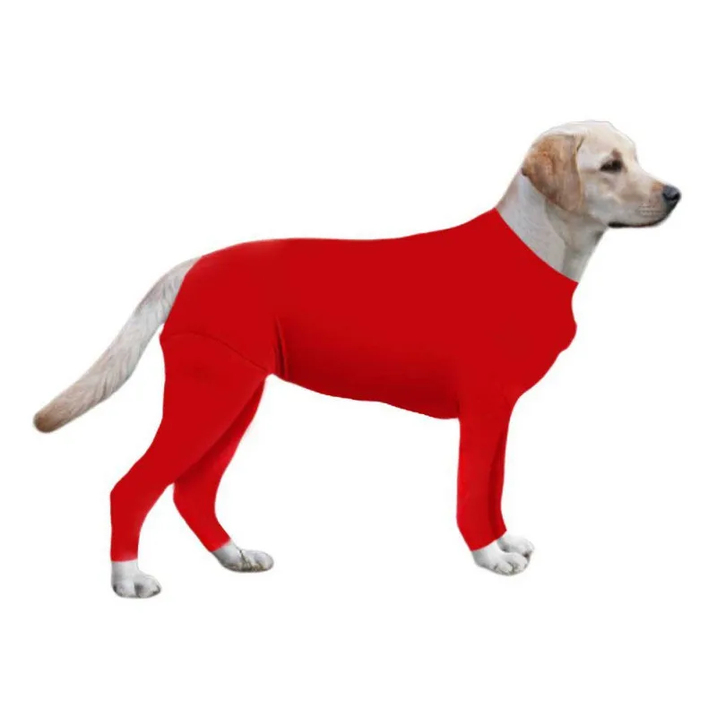 roupa de cachorro macacão de pernas para roupa para roupa fina para cão grande animal de estimação