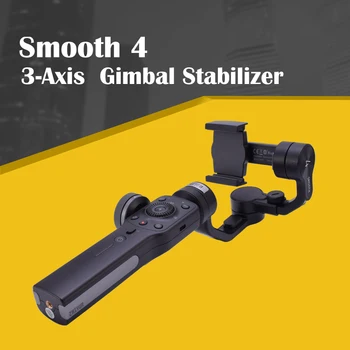 

Zhiyun Smooth 4 3-Axis Handheld Smartphone Gimbal Stabilizer Vlog Live Anti-shaking Shot for iPhone & Samsung & Action Camera