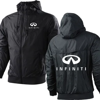 

2020 New Spring Autumn Men's jacket Infiniti Motor Car Logo Print Fashion cotton Mens Hoodie hip hop harajuku Casual Men's hoodi