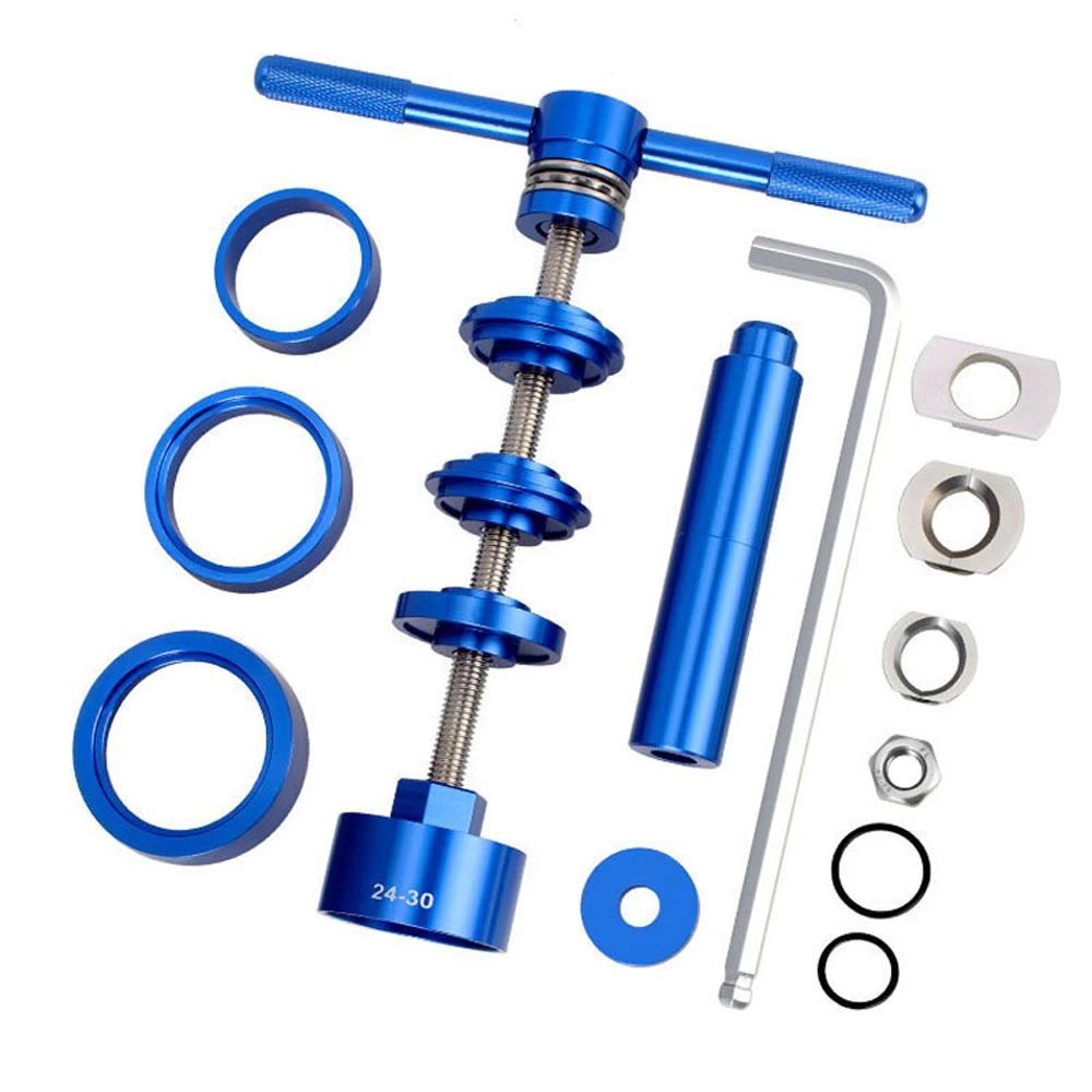 bicicleta herramientas bicicleta Rodamiento de soporte inferior de bicicleta, instalación, prensa de rodamiento, Kit de herramientas de reparación para BB86/PF30/92/386|Herramientas de reparación de bicicleta ...