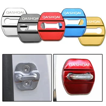 

Car Styling Door Lock Covers For NISSAN QASHQAI Protective And Decoration Car Accessories Sticker