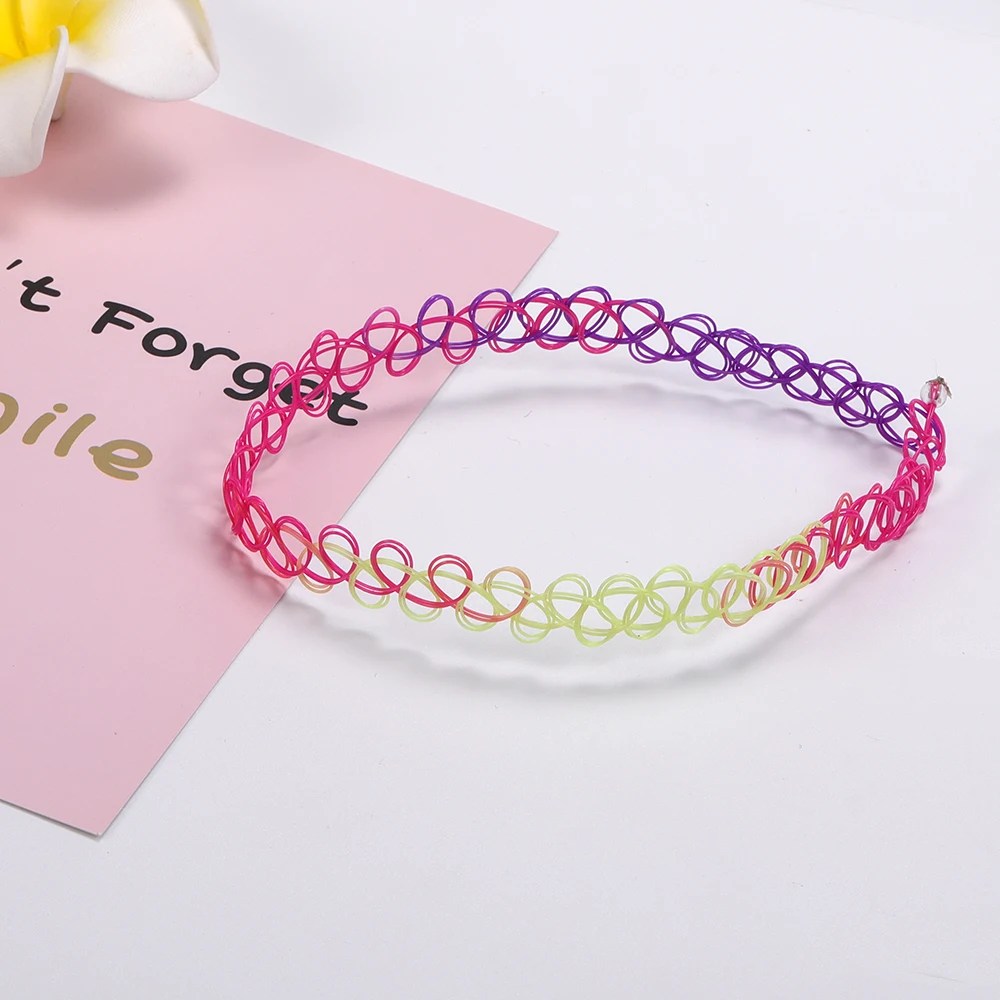 Flower Choker Necklaces Set (20)