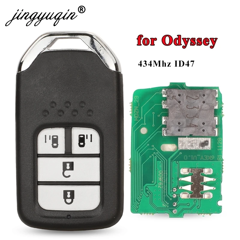 HITAG-3-astuto-ID47-PCF7938-del-bottone-433-92Mhz-di-chiave-4-dell-automobile-di-jingyuqin.jpg HITAG-3 astuto ID47 PCF7938 del bottone 433.92Mhz di chiave 4 dell'automobile di Keyforkess per l'automobile ibrida di Elysion di Honda Odyssey senza chiave andare - HITAG 3 astuto ID47 PCF7938 del bottone 433 92Mhz di chiave 4 dell automobile di jingyuqin