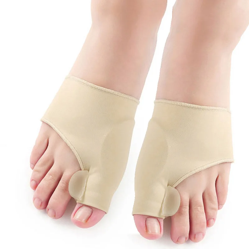 8Pc Silicone Hallux Valgus Correction Tool Bunion Corrector Toe Straightener Foot Finger Separator Big Toe Protector Feet Spacer